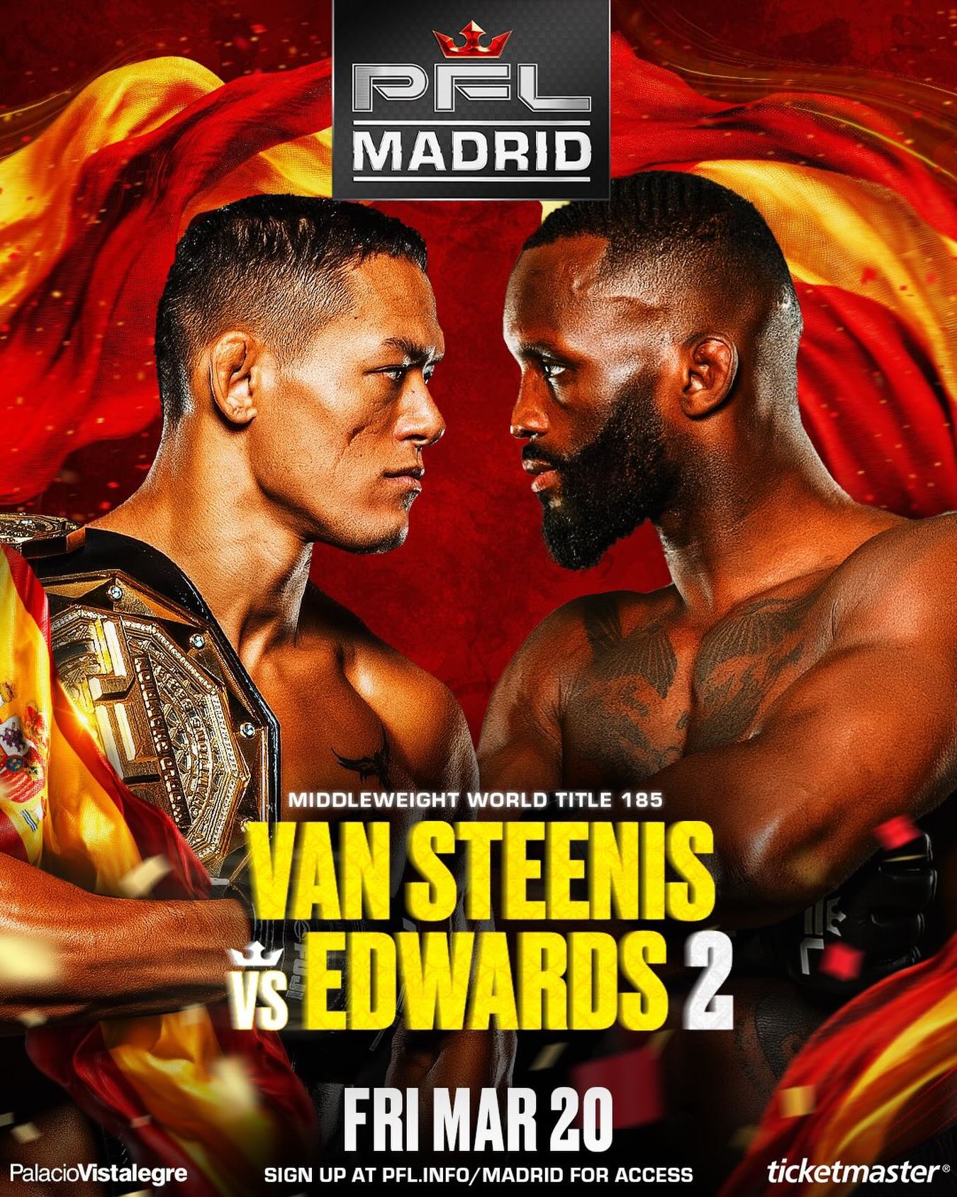 PFL Champions Series 6 : Van Steenis vs Edwards