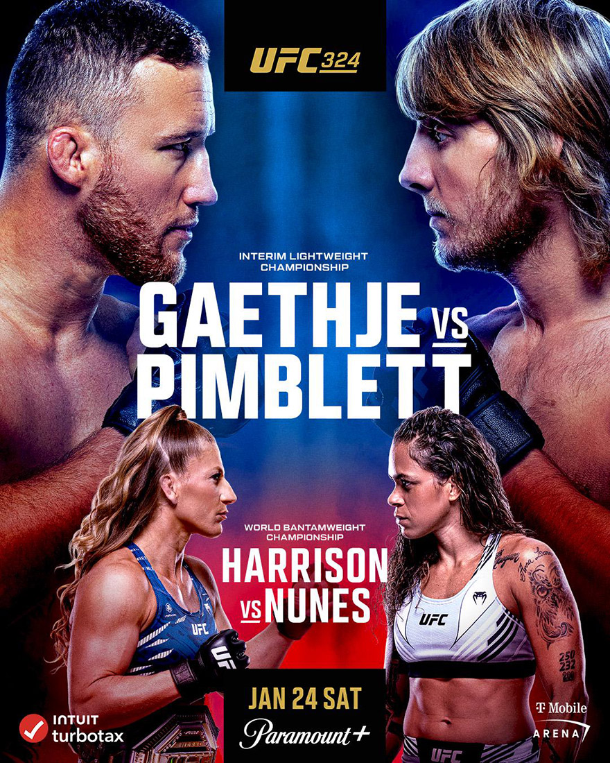 UFC 324 : Gaethje vs Pimblett