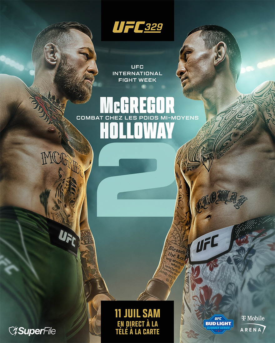 UFC 329 : McGregor vs Holloway 2