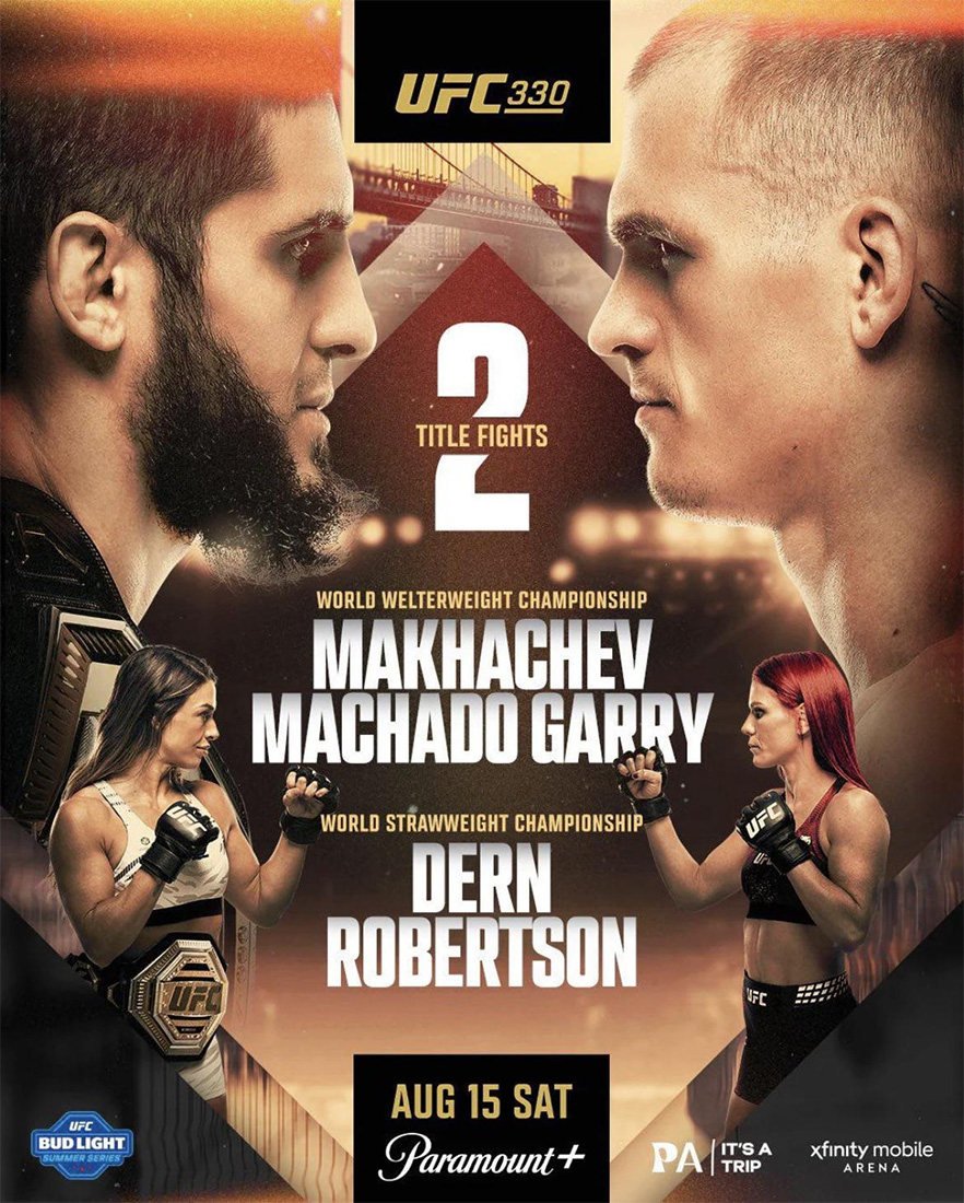 UFC 330 : Makhachev vs Machado Garry