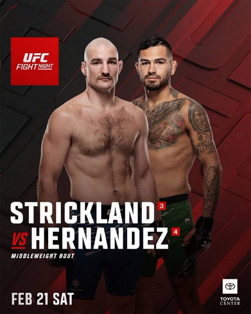 UFC Fight Night 267 : Strickland vs Hernandez