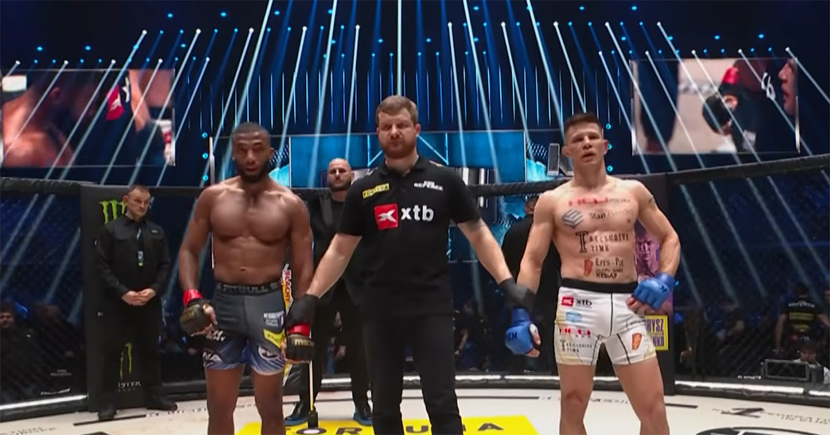KSW 114 : Salahdine Parnasse terrasse Marcin Held par TKO au deuxième round et conserve sa ceinture des poids léger